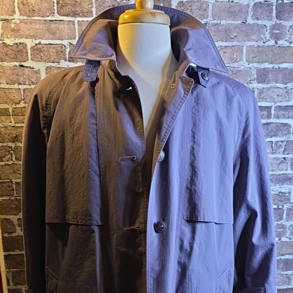 Women's Lilac Trench Coat Spring Fall Autumn Cottagecore Grandmacore